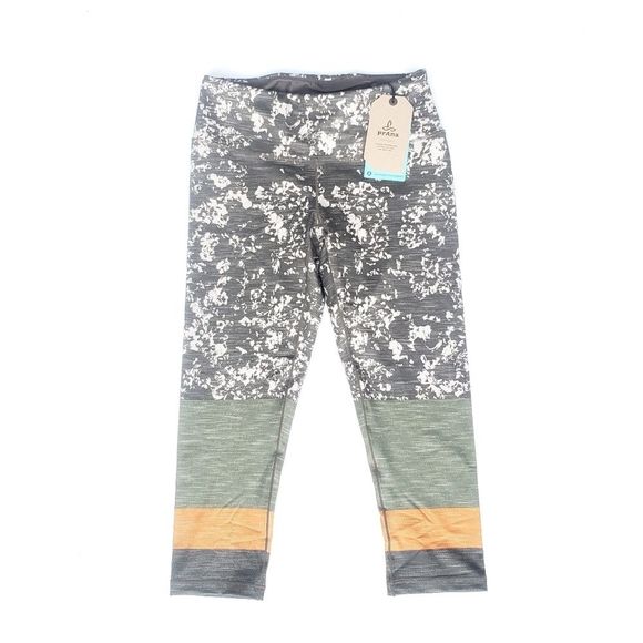 NWT Prana Pants New Pillar Printed Capri Leggings XS - Picture 2 of 8